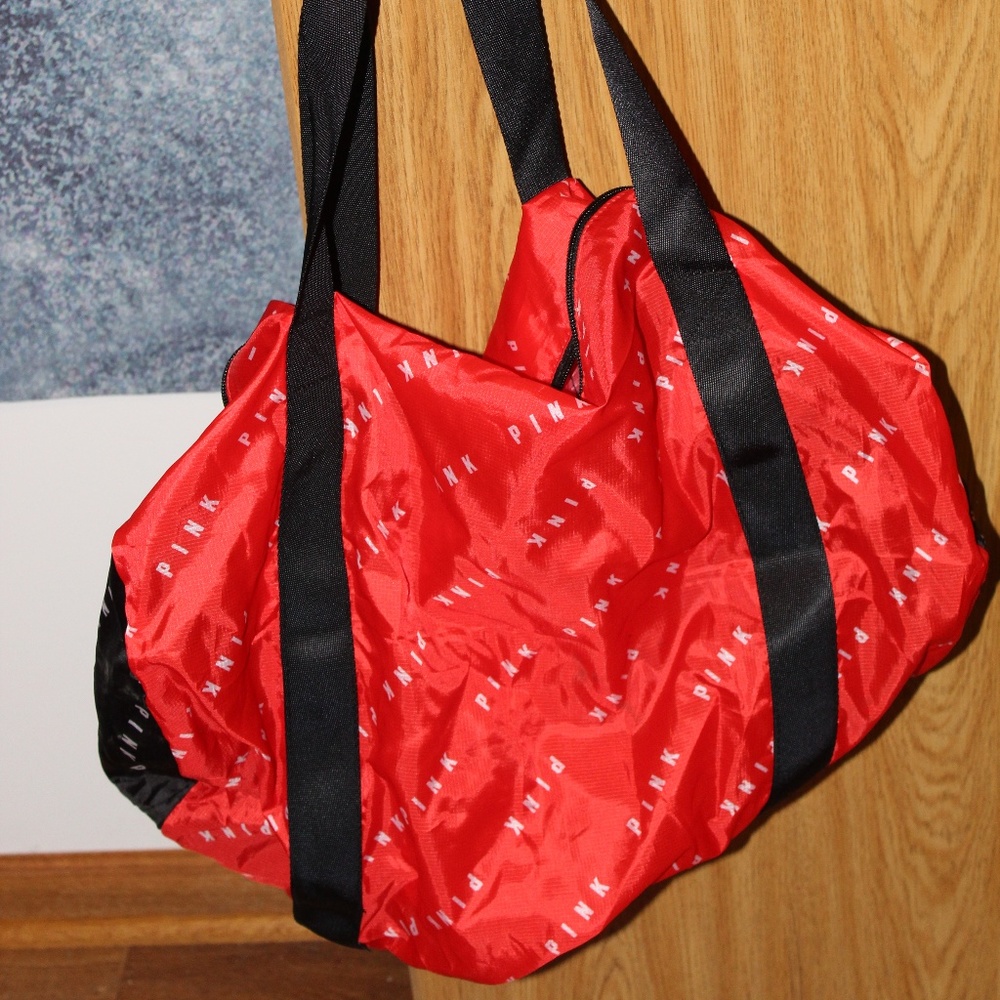 Pink Duffle Tote